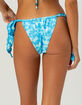 KULANI KINIS Ocean Paradise Tie Side Thong Bikini Bottoms image number 4
