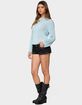 EDIKTED Drop Shoulder Light Knit Sweater image number 4