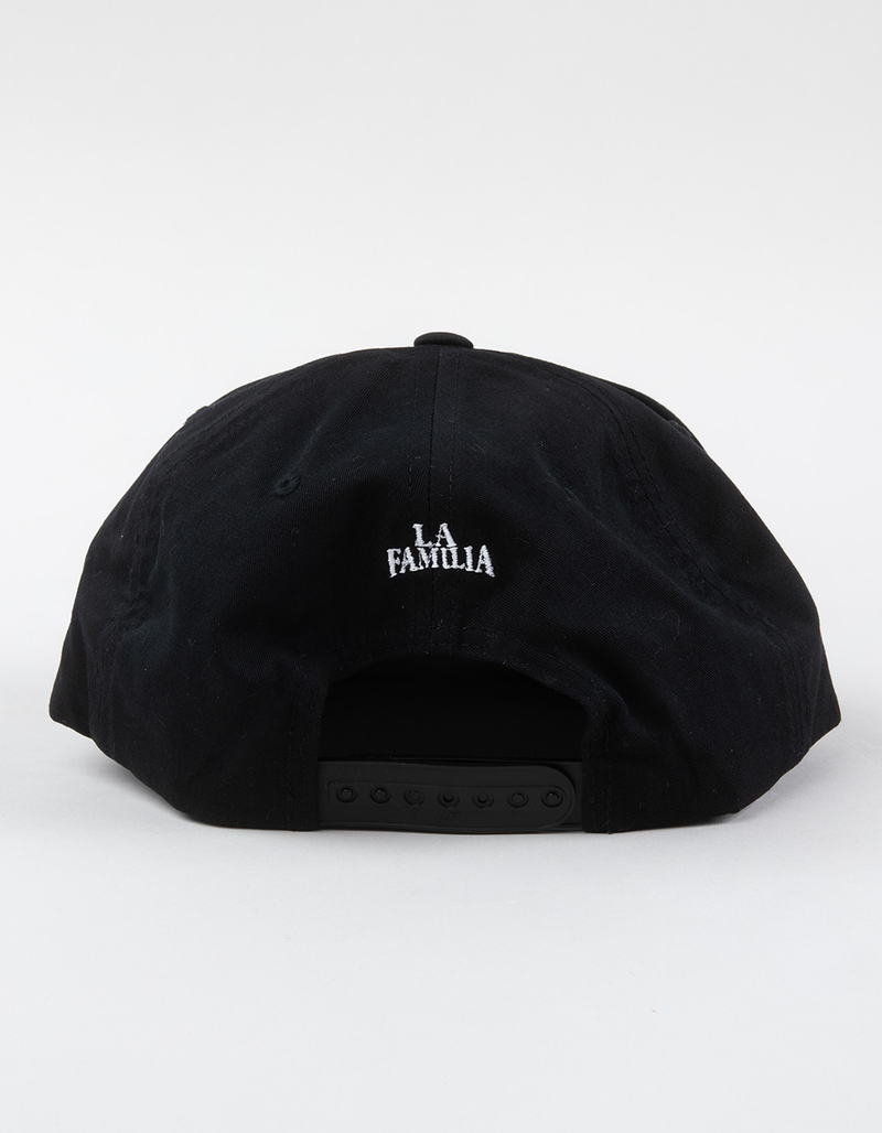 LA FAMILIA Prayer Hands Snapback Hat image number 2