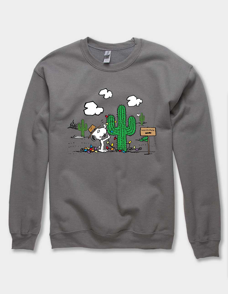 PEANUTS North Pole Snoopy Unisex Holiday Crewneck Sweatshirt image number 0