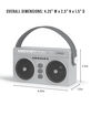 CROSLEY Mini Boombox Portable Bluetooth Speaker image number 5