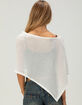 FULL TILT Womens Crop Poncho image number 4