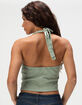 RSQ Womens Washed Halter Top image number 4