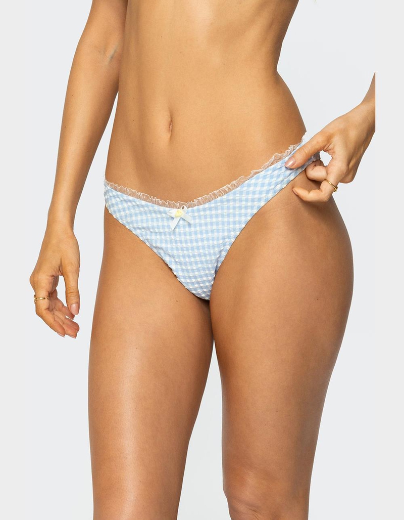 EDIKTED Jordy Cheeky Bikini Bottoms image number 3