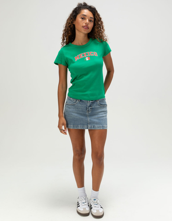 RSQ Womens Mexico Baby Tee Alternative Image
