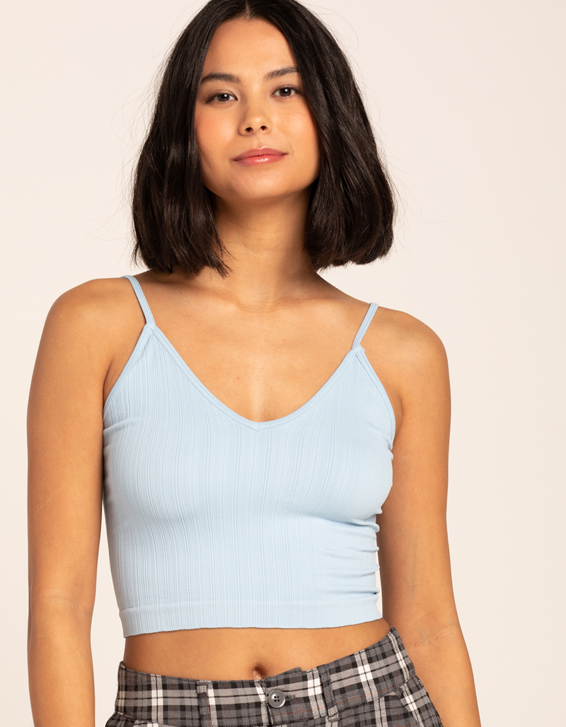 TILLYS Seamless V-Neck Womens Rib Cami image number 0