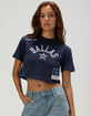 MITCHELL & NESS Dallas Cowboys Womens Crop Tee image number 1