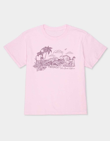 VENICE BEACH Sunset Distressed Unisex Kids Tee Primary Image