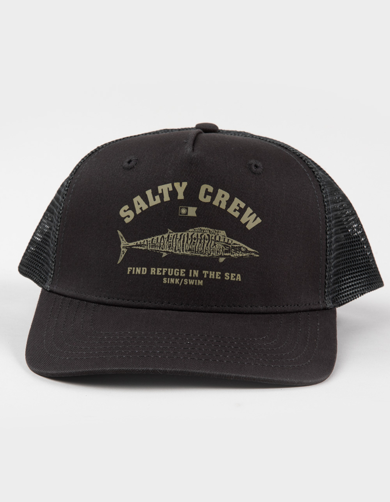 SALTY CREW Wahoo Stamp Retro Trucker Hat image number 1