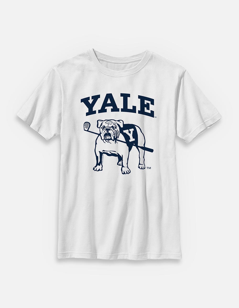 YALE UNIVERSITY Golf Bulldog Unisex Kids Tee image number 0