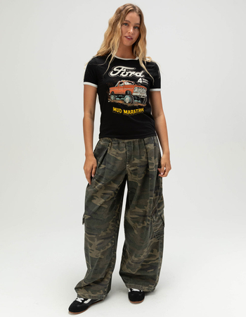 BRIXTON x Ford Mud Marathon Womens Ringer Tee Alternative Image