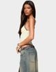 EDIKTED Ruelle Contrast Frill Tank Top image number 3