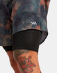 RVCA Yogger Train 2-in-1 Mens 17" Elastic Workout Shorts image number 4