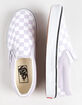 VANS Checkerboard Girls Classic Slip-On Shoes image number 5