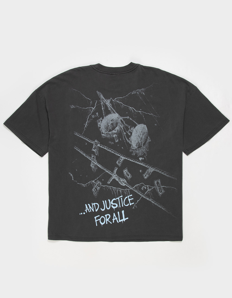 METALLICA Justice Mens Boxy Tee image number 1