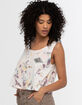 QUIKSILVER Womens Crop Tank Top image number 2
