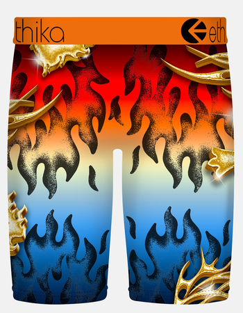 ETHIKA Cold Hearts Staple Mens Boxer Briefs.  Alternative Image