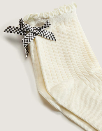 VANS Bow Back Womens Crew Socks Alternative Image