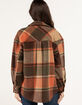 ASHLEY Womens Plaid Shacket image number 3