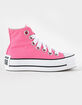 CONVERSE Chuck Taylor All Star Lift Platform Sketch Womens High Top Shoes image number 1