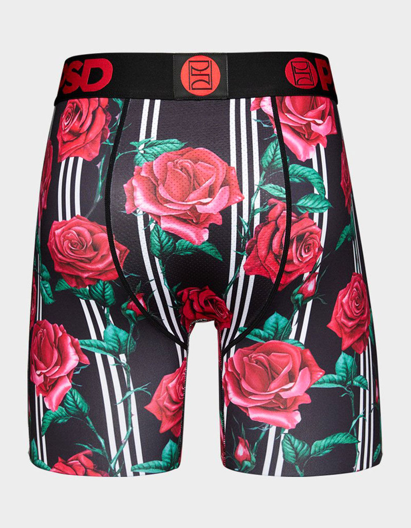 PSD Pin Roses Mens Boxer Briefs image number 3