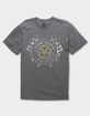 STONE TEMPLE PILOTS Checkered Flags Distressed Unisex Tee image number 1