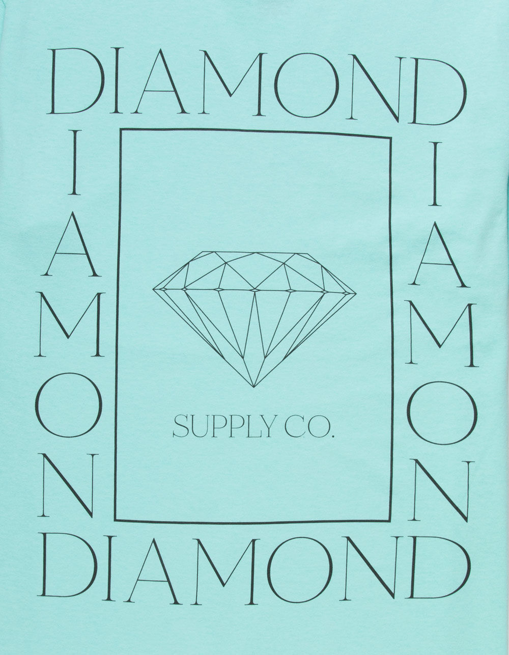 DIAMOND SUPPLY CO. Square Diamond Mens Tee - BLUE | Tillys