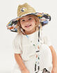 HEMLOCK HAT CO. Sammy Little Kids Straw Lifeguard Hat image number 3