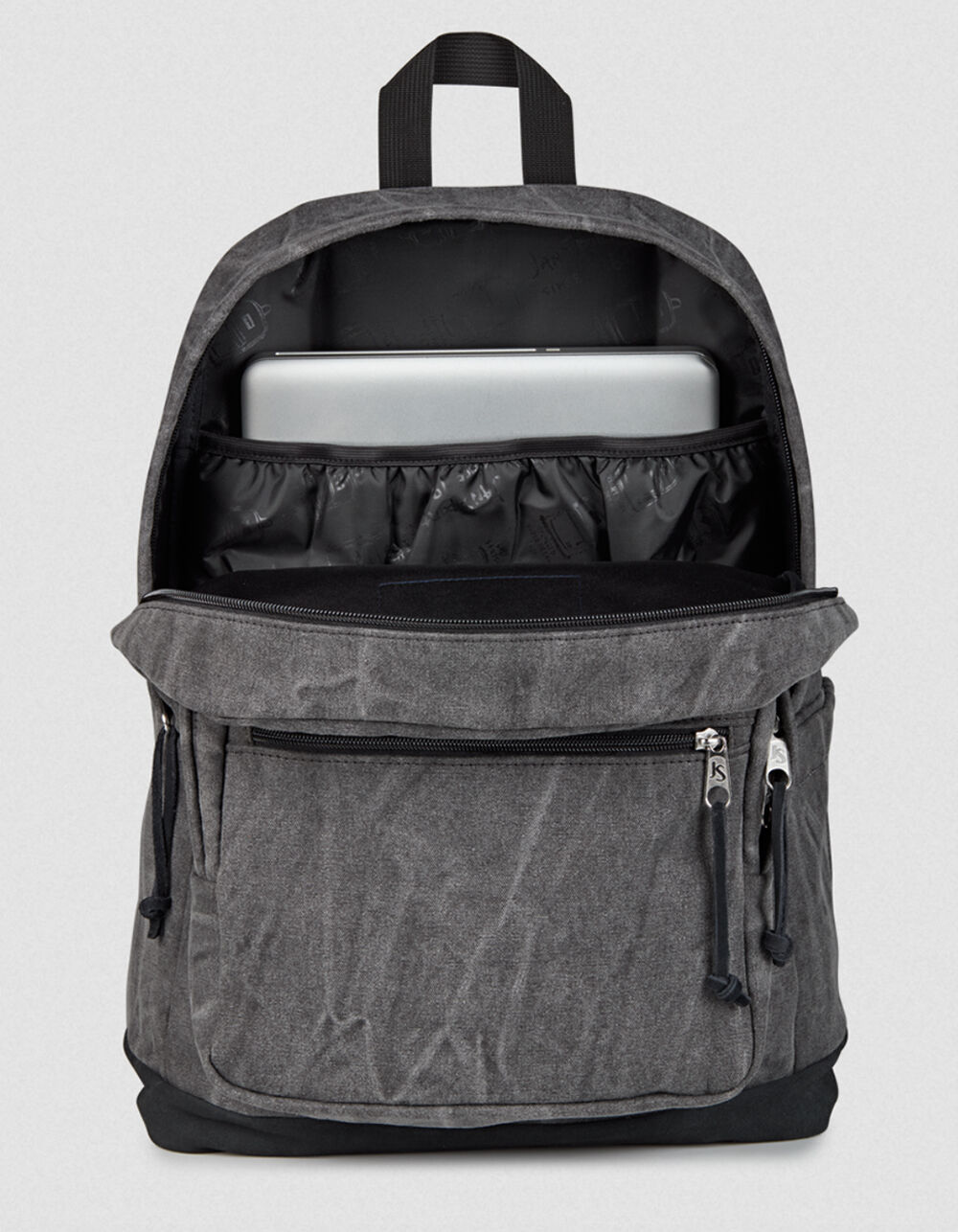 JANSPORT Right Pack Expressions Backpack - AGED CANVAS BLACK - ONE
