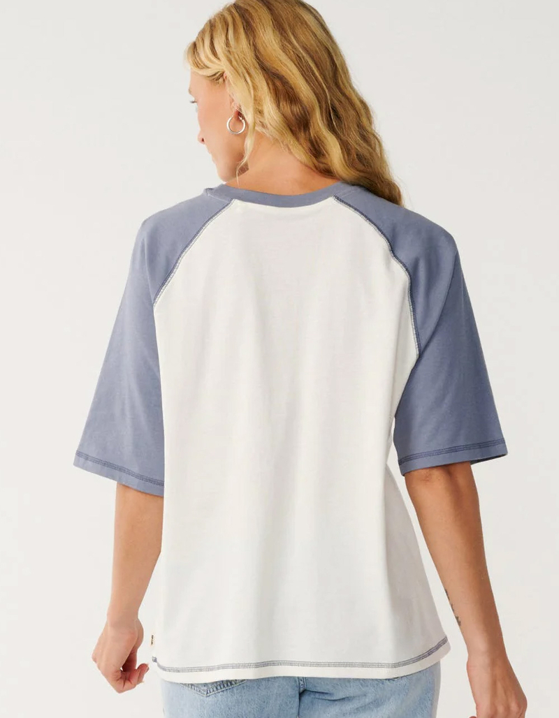 RIP CURL Classic Womens Boxy Raglan Tee image number 2