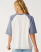 RIP CURL Classic Womens Boxy Raglan Tee image number 3