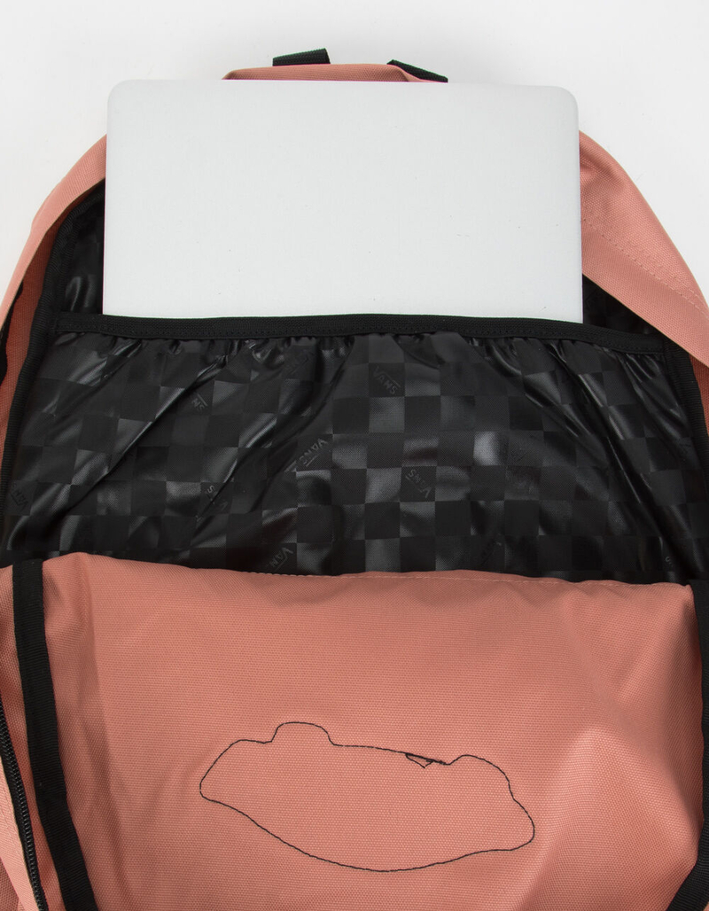 VANS Realm Solid Rose Dawn Backpack image number 3