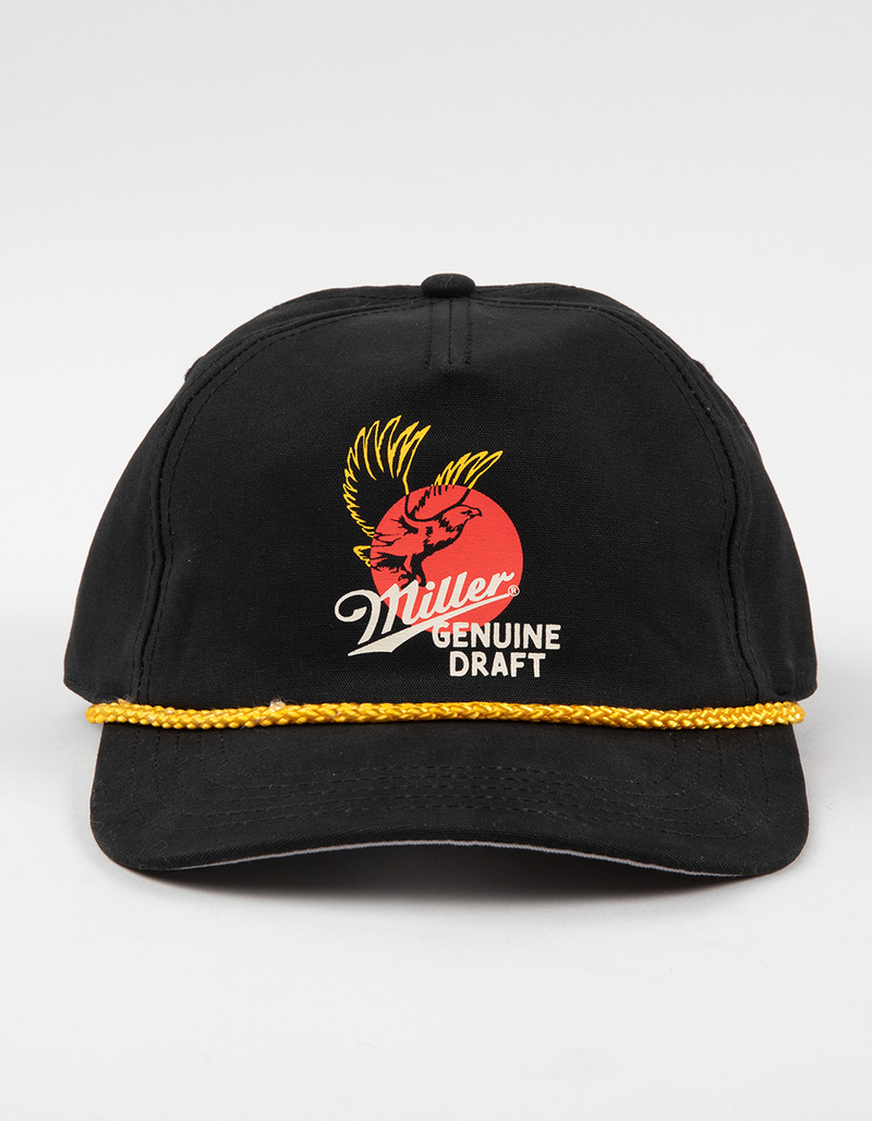 AMERICAN NEEDLE Miller Genuine Draft Snapback Hat image number 1