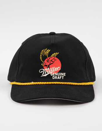 AMERICAN NEEDLE Miller Genuine Draft Snapback Hat Alternative Image