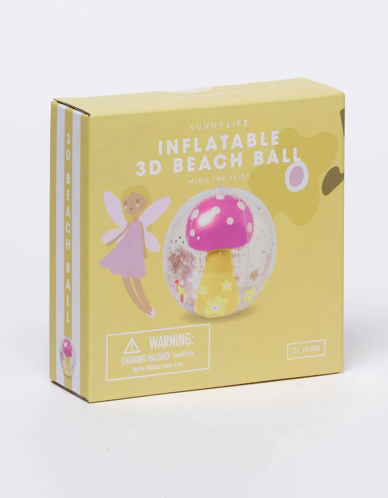 SUNNYLIFE 3D Inflatable Beach Ball image number 1