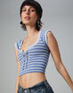 BDG Urban Outfitters Knockout Womens Lace Up Crop Top image number 7