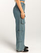 RSQ Womens Low Rise Cargo Pants image number 3