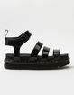 DR. MARTENS Blaire Patent Womens Platform Sandals image number 2