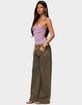 EDIKTED Bobbie Layered Lace Cowl Neck Top image number 4