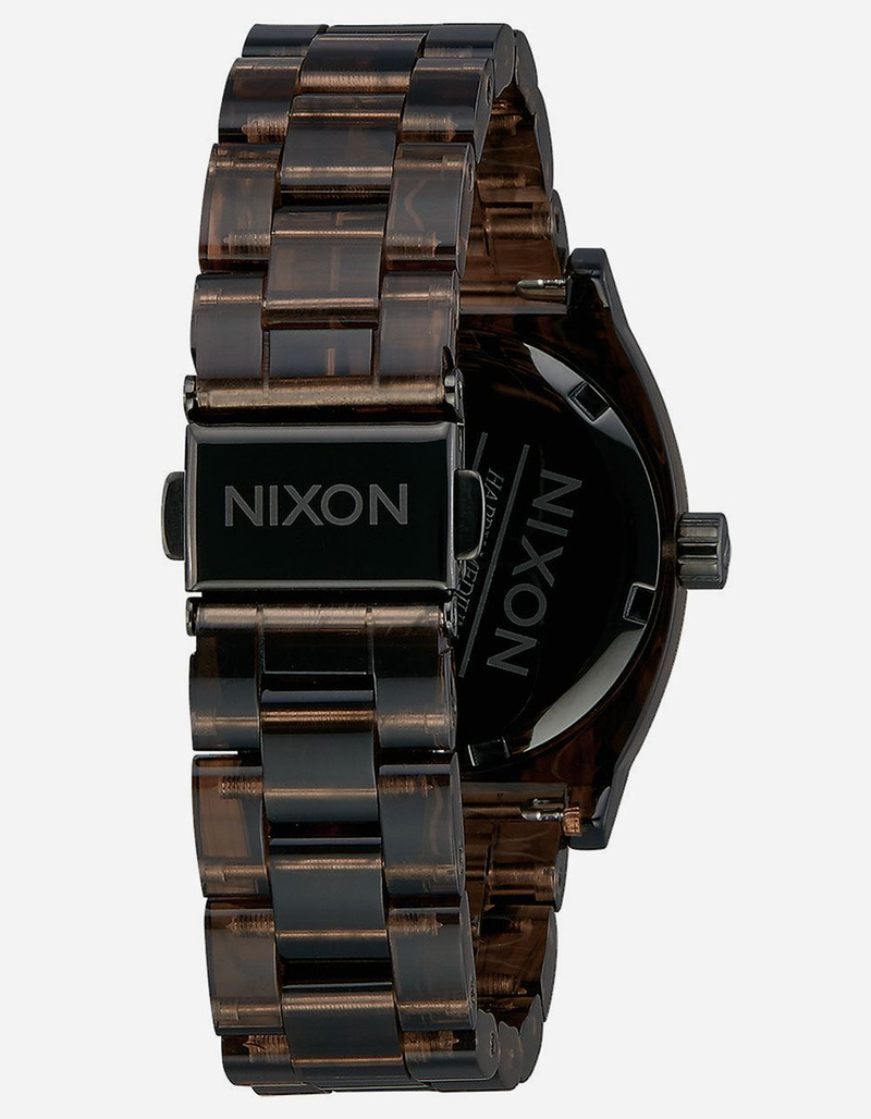 NIXON Medium Time Teller Acetate Brown Watch image number 2