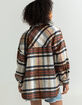 TIMING Womens Plaid Shacket image number 3
