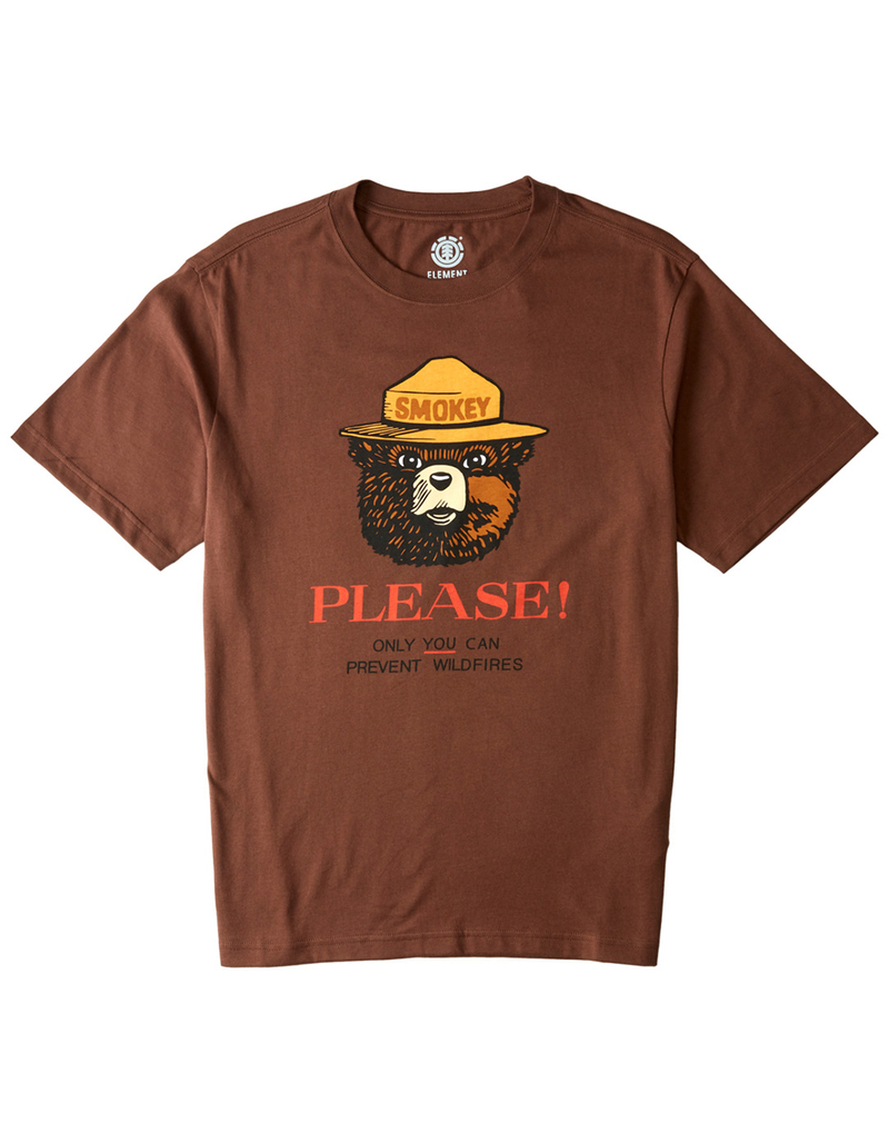 ELEMENT x Smokey The Bear Only You Mens Tee image number 0