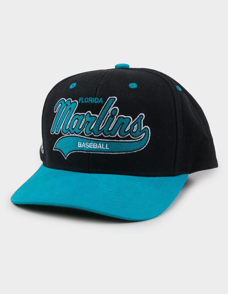 MITCHELL & NESS Florida Marlins Tail Sweep 2.0 Pro Snapback Hat image number 0