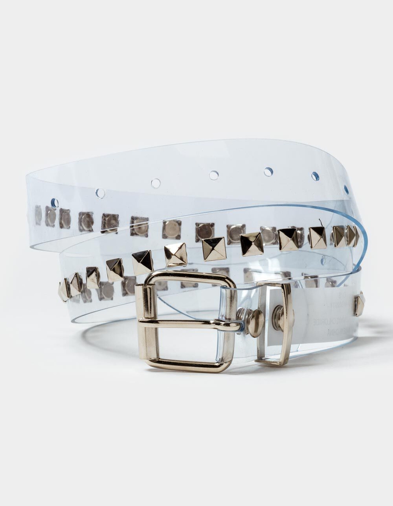 Pyramid Clear Mens Belt image number 0