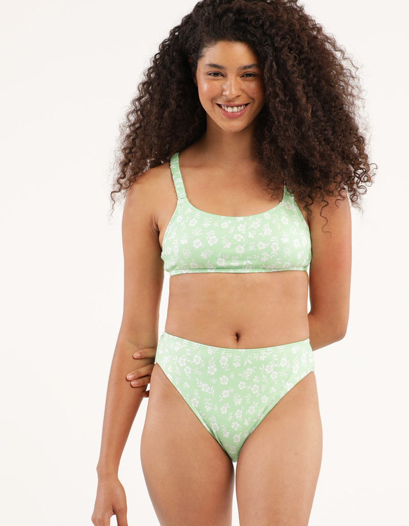 ROXY Island In The Sun Mod Mid Waist Bikini Bottoms image number 5