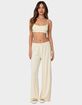 EDIKTED Lilou Pointelle Pants image number 3