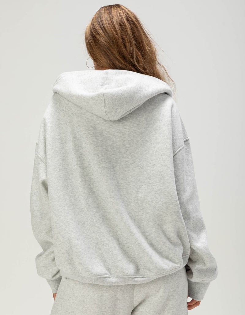 BDG Urban Outfitters Hoxton Womens Crop Zip-Up Hoodie image number 3