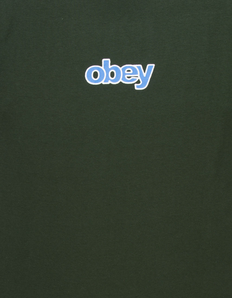 OBEY Chalk Mens Tee image number 2