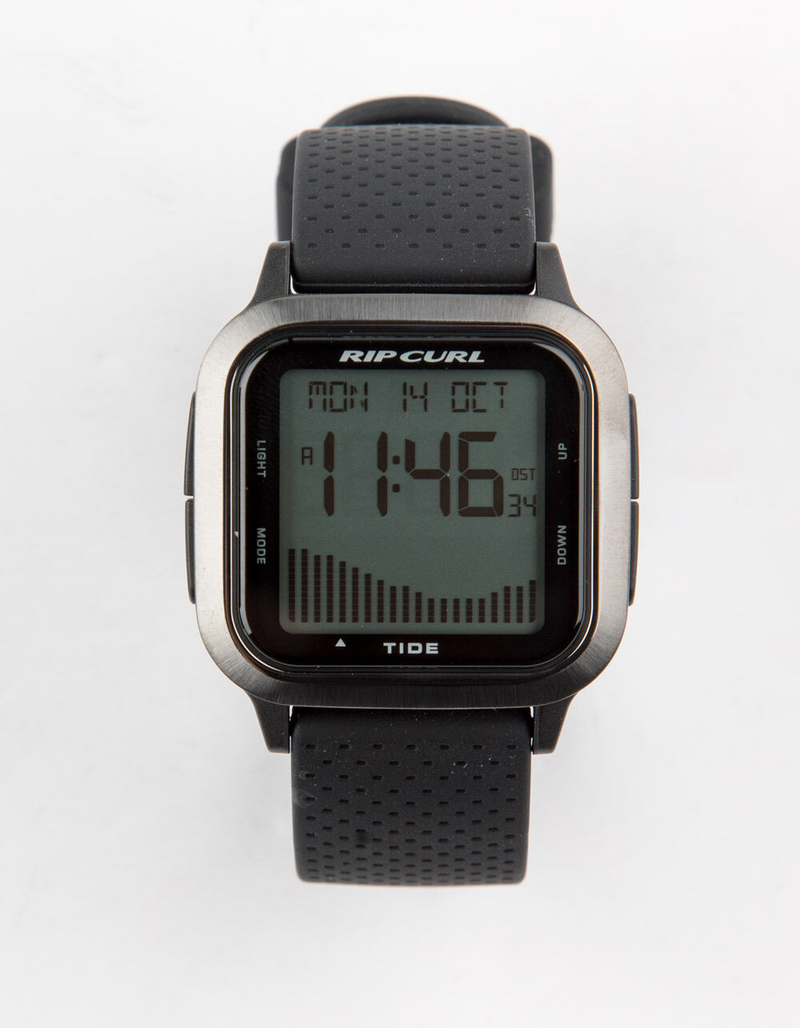 RIP CURL Next Black & Gunmetal Digital Watch image number 0