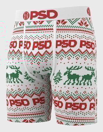 PSD Fair Isle Mens Boxer Briefs Alternative Image